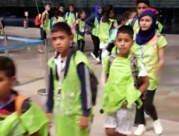Llega a Madrid el primer grupo de «Vacaciones en Paz» | Sahara Press Service