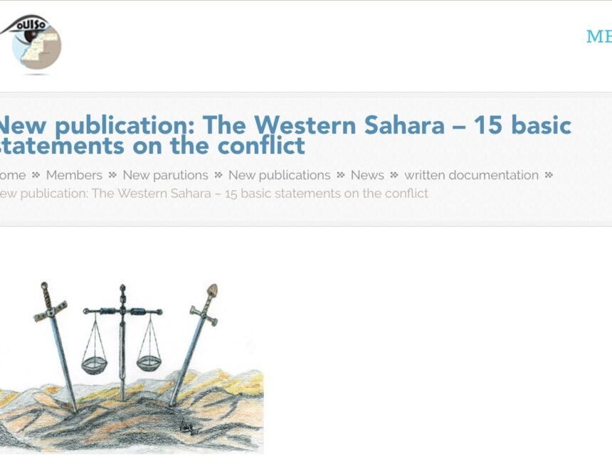 New publication: The Western Sahara – 15 basic statements on the conflict – OUISO