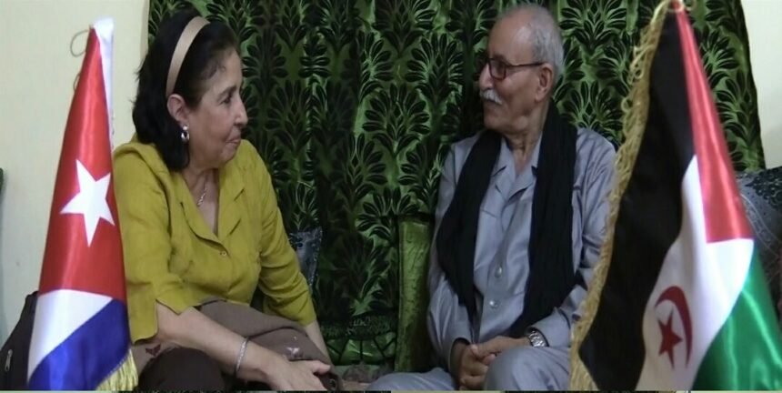 President of Republic receives Cuban Ambassador to Sahrawi Republic following end of her term | Sahara Press Service