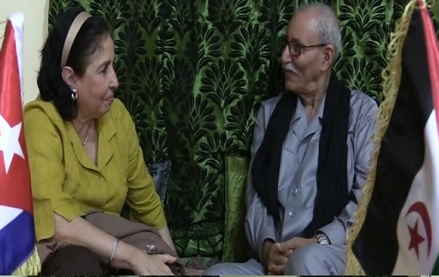 President of Republic receives Cuban Ambassador to Sahrawi Republic following end of her term | Sahara Press Service