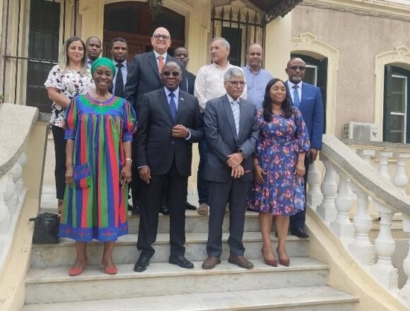img_20230913_195235 ARGELIA: El embajador saharaui recibe al embajador mozambiqueño tras finalizar funciones diplomáticas | Sahara Press Service