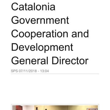 Sahrawi delegation holds talks with Catalonia Government Cooperation and Development General Director | Sahara Press Service