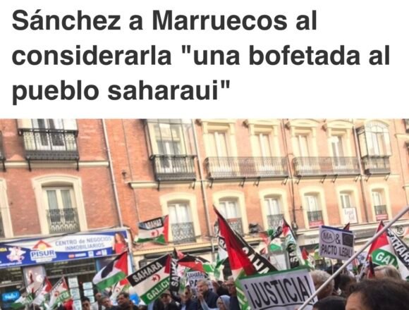 Podemos contra la visita de Sánchez a Marruecos