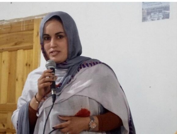 Jauda Mohmed Mahmud es reelegida secretaria general de la Organización de Mujeres Jóvenes Saharauis