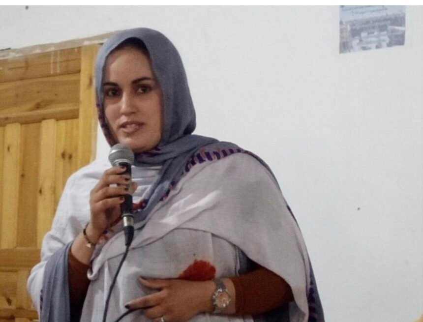 Jauda Mohmed Mahmud es reelegida secretaria general de la Organización de Mujeres Jóvenes Saharauis