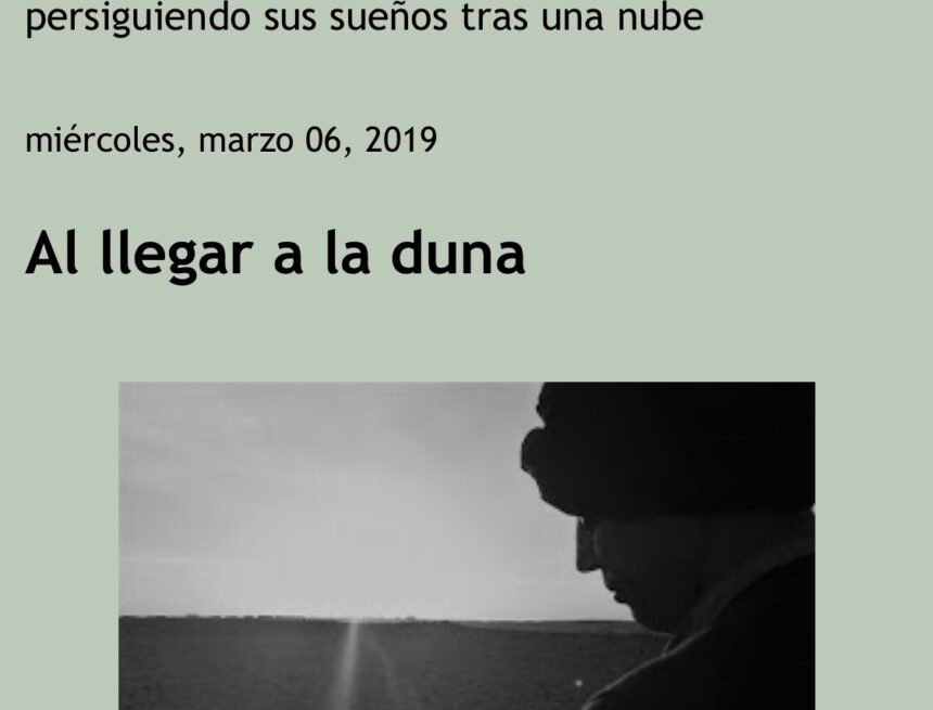 Generación de la Amistad saharaui: Al llegar a la duna