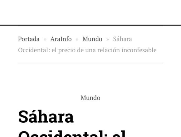 img_2432 Sáhara Occidental: el precio de una relación inconfesable – AraInfo | Diario Libre d’Aragón