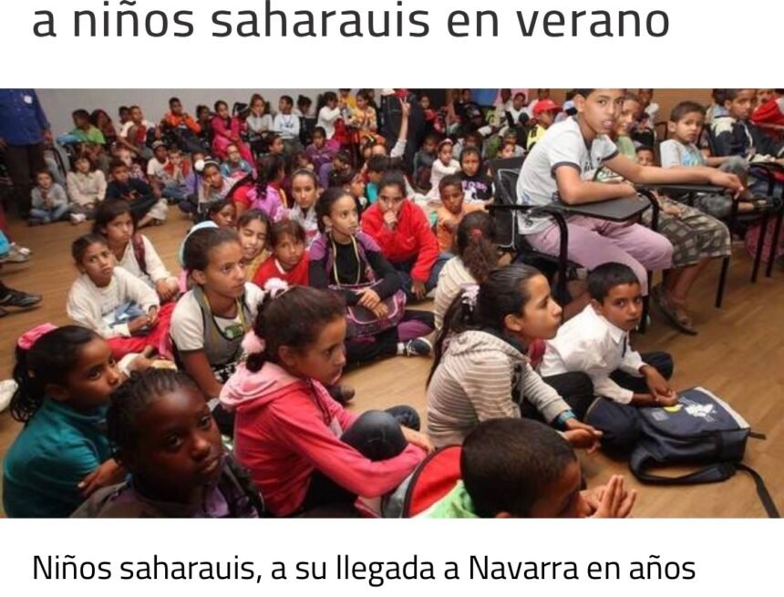 img_2637 Buscan 15 familias para acoger a niños saharauis en verano. Noticias de Navarra