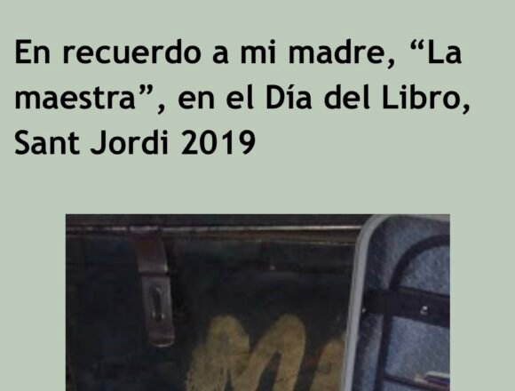img_2647 Generación de la Amistad saharaui: En recuerdo a mi madre, “La maestra”, en el Día del Libro, Sant Jordi 2019