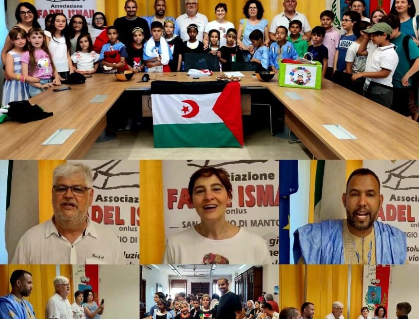 Alcalde de San Giorgio Begarello en Montova, recibe a niños saharauis del Programa vacaciones en Paz | Sahara Press Service