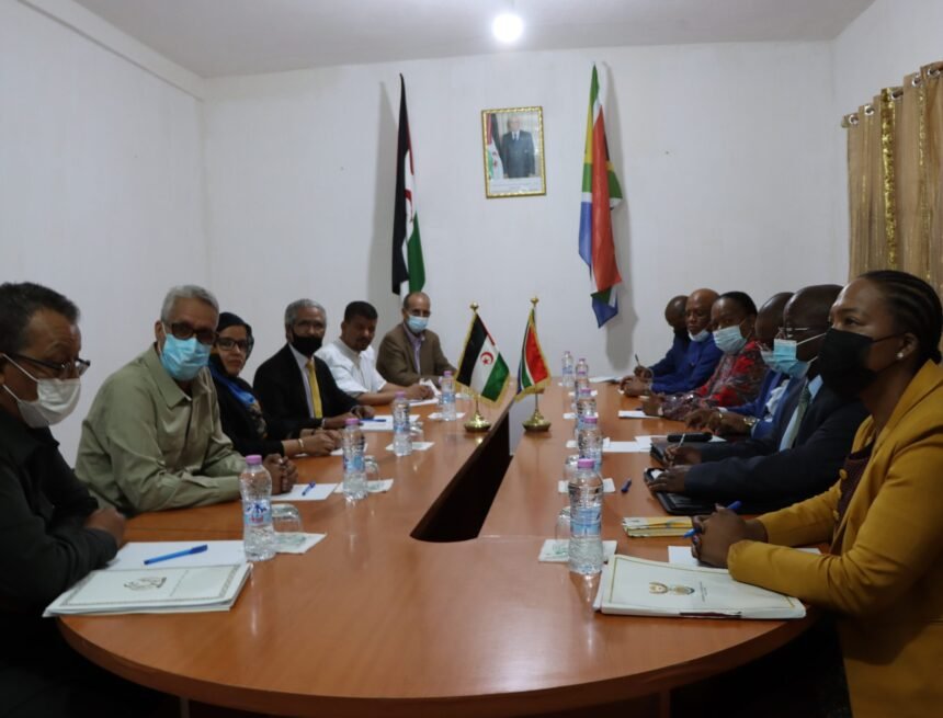 Uld Salek recibe a la Ministra de Relaciones Internacionales y Cooperación de la República de Sudáfrica | Sahara Press Service