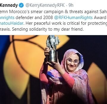 Kerry Kennedy condemns Moroccan smear campaign against Aminatou Haidar | Sahara Press Service