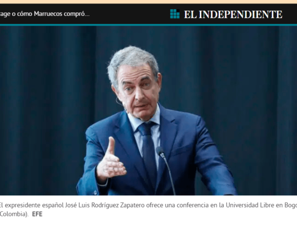 “El lobby marroquí en España se llama PSOE”
