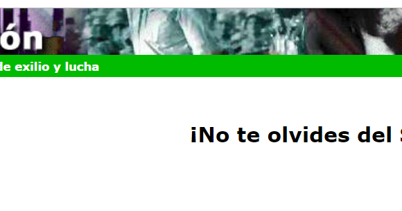 ¡No te olvides del Sahara Occidental! Francirosy Campos Barbosa – Rebelión