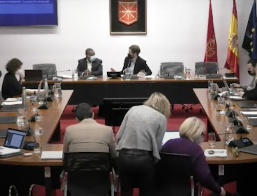 lehbib_braica_ Delegado saharaui en Navarra comparece ante el Parlamento para informar sobre la grave situación que se vive en el Sáhara Occidental (Video) | Sahara Press Service