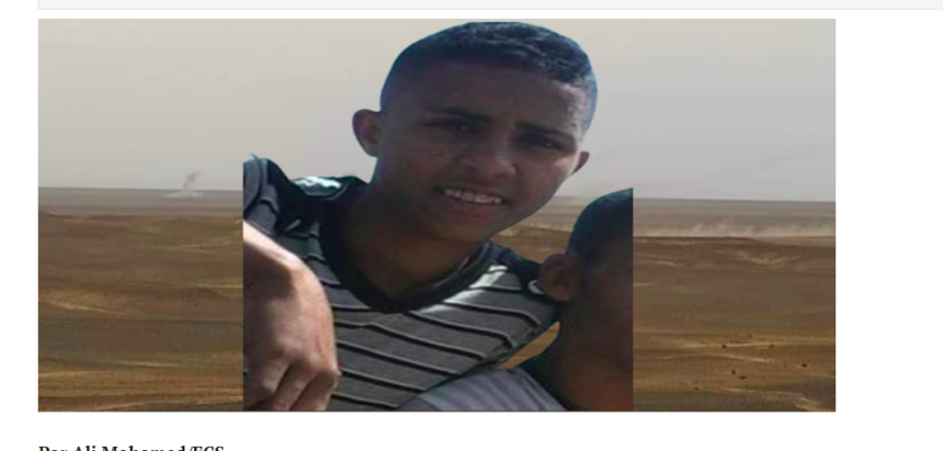 Asociaciones de apoyo al pueblo saharaui lamentan el fallecimiento de un niño saharaui víctima de un dron marroquí