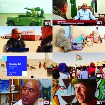 La cause sahraouie sous les projecteurs de la chaine italienne Rai Uno | Sahara Press Service