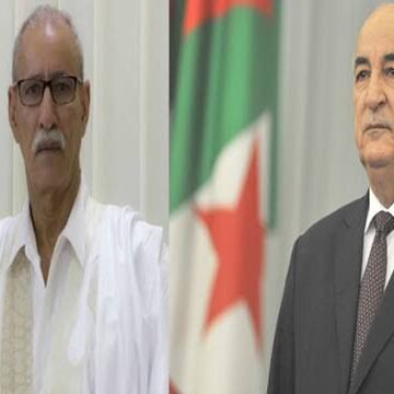 El presidente de la República Saharaui elogia la firme postura de Argelia de apoyo al pueblo saharaui y su justa causa | Sahara Press Service