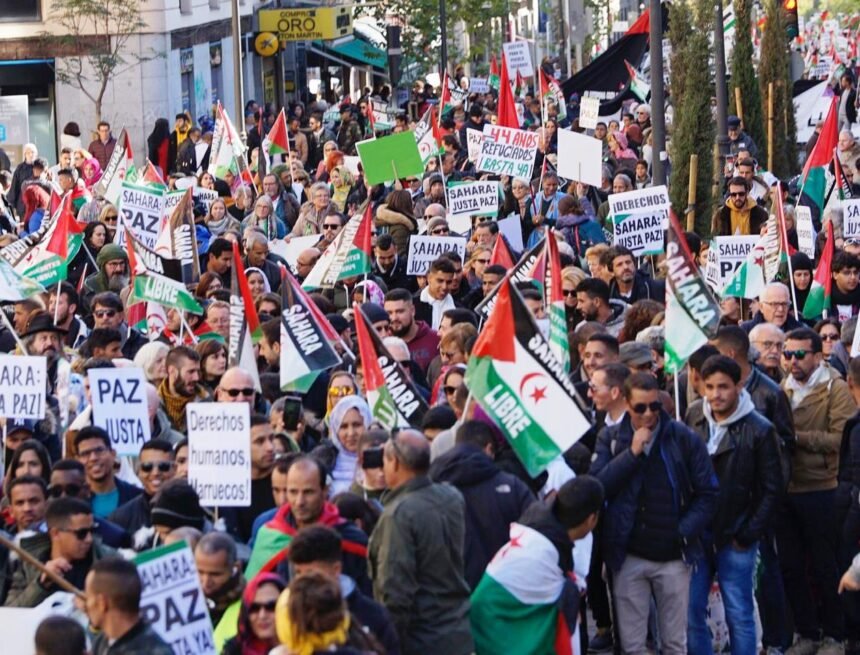 Sahara occidental: grande manifestation en Espagne contre la déclaration de Madrid | Sahara Press Service