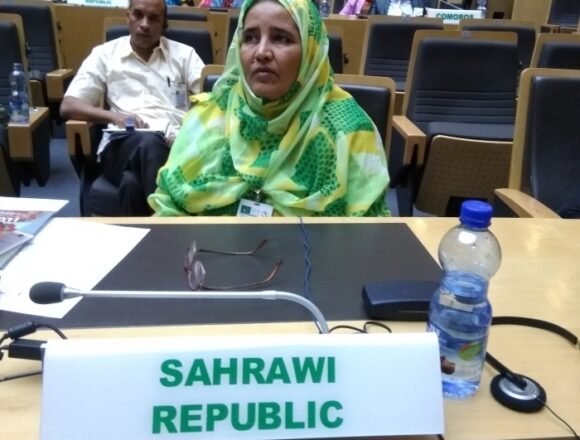 mahfuda-rahal Sahrawi Republic takes part in AU meeting on rights of women and girls | Sahara Press Service