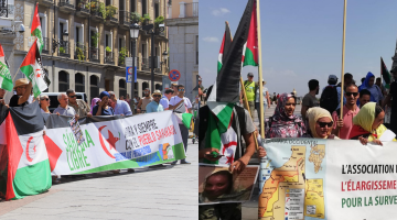 Manifestaciones frente al Consulado y la Embajada de Marruecos en España y Francia — POR UN SAHARA LIBRE .org – PUSL