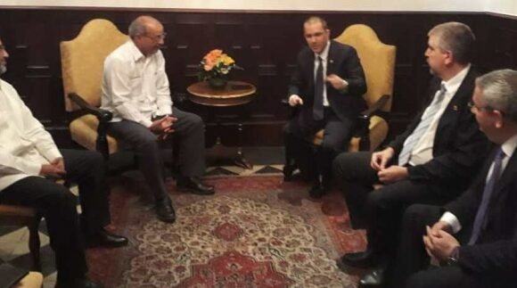 mansur2 Minister for Latin America and Caribbean received by Venezuelan Foreign Minister | Sahara Press Service