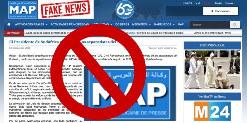 Sudáfrica condena manipulación de noticias por parte de medios de comunicación marroquíes | Sahara Press Service