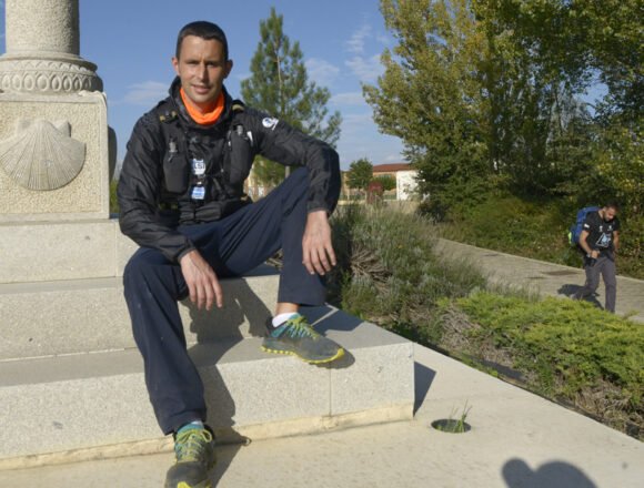 Hasta Santiago con los refugiados del Sahara en la mochila