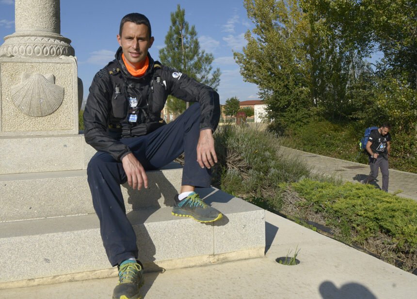 Hasta Santiago con los refugiados del Sahara en la mochila