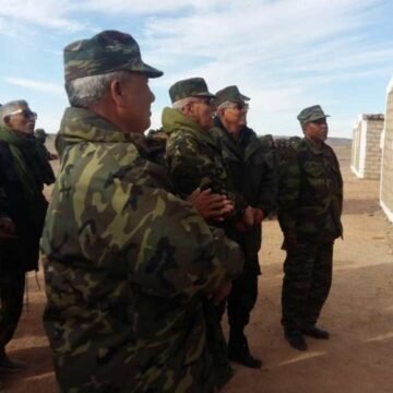 Brahim Ghali inaugura un complejo administrativo en la cuarta región militar. | Sahara Press Service