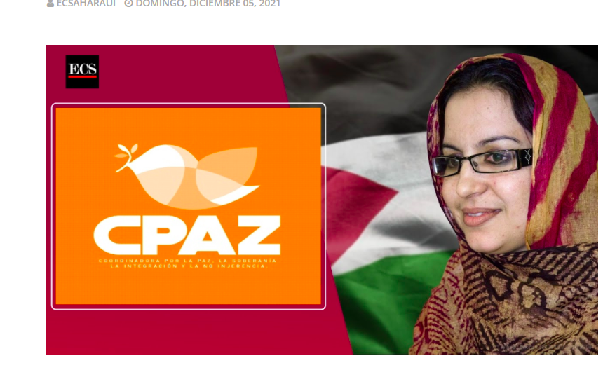 Coordinadora por la Paz en Ecuador condena graves y sistemáticas violaciones a los derechos humanos de las mujeres saharauis en los territorios ocupados del Sáhara Occidental