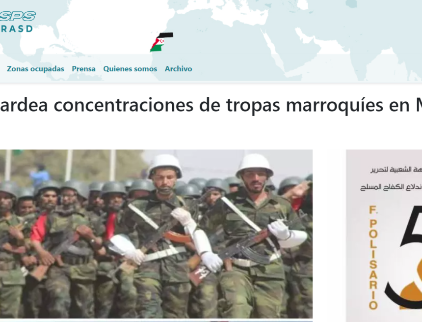 PARTE DE GUERRA, día 902 | El Ejército Saharaui bombardea concentraciones de tropas marroquíes en Mahbes y Hauza | Sahara Press Service (SPS)