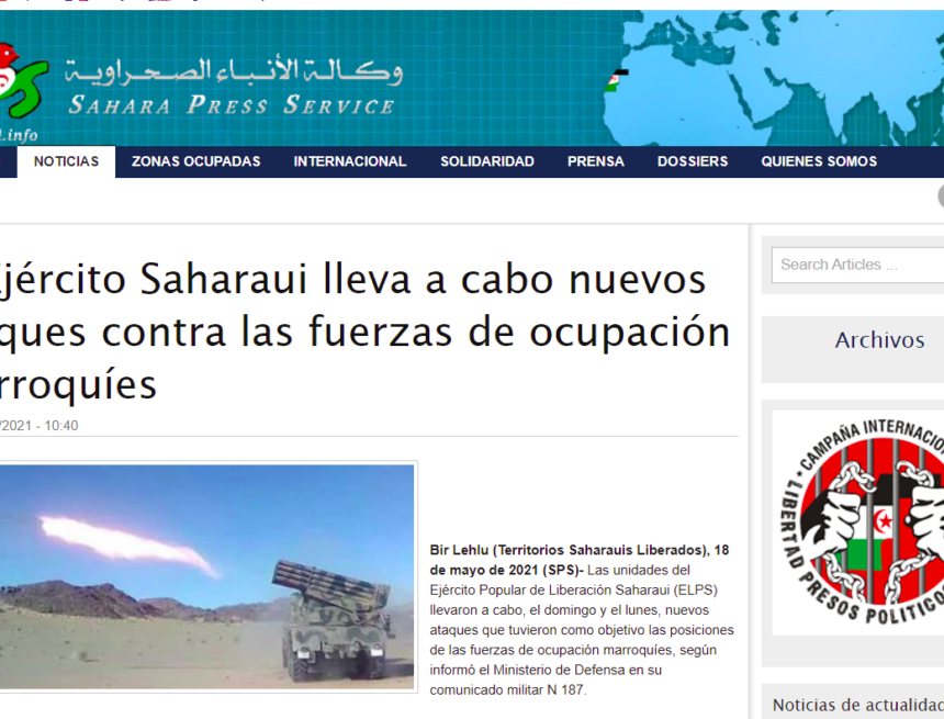 El Ejército Saharaui lleva a cabo nuevos ataques contra las fuerzas de ocupación marroquíes | Sahara Press Service