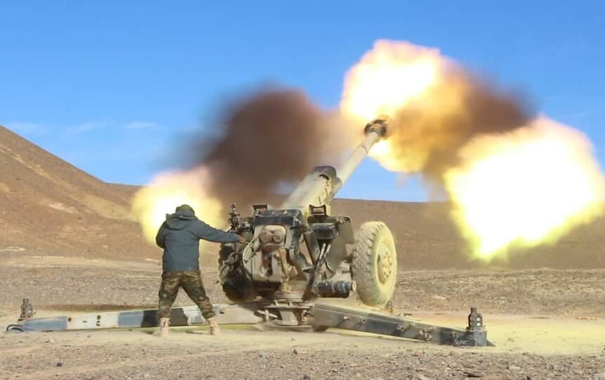 Parte de Guerra Nº 27: Bombardeos concentrados contra los atrincheramientos de las fuerzas de ocupación marroquí