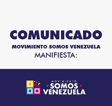 Comunicado del Movimiento Somos Venezuela en reconocimiento y apoyo a la soberanía de la República Saharaui | Sahara Press Service