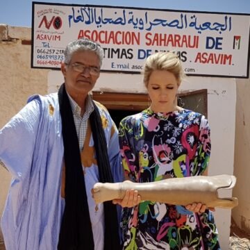 Participation in Sahara Marathon message of solidarity with Saharawi people and their just cause (Catherine Constantinides) | Sahara Press Service