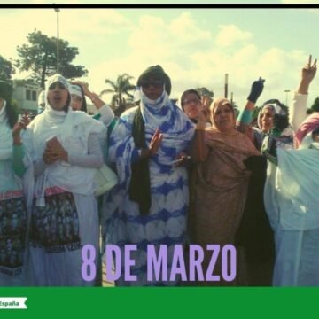 8 de marzo:“Saharauía libre» – Delegación “SAHARAUÍA”  الصحراوية  en España