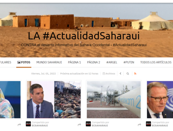 ¡SAHARA OCCIDENTAL! BOLETÍN de últimas noticias del 1 de julio de 2022
