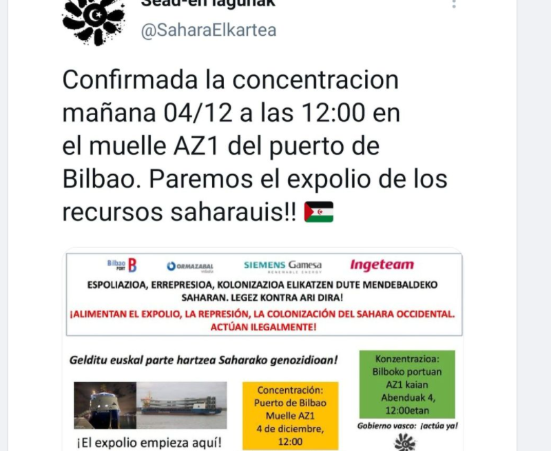nhy7897654 ¡LA ACTUALIDAD SAHARAUI! 4 de diciembre de 2021 ?? ?? ??