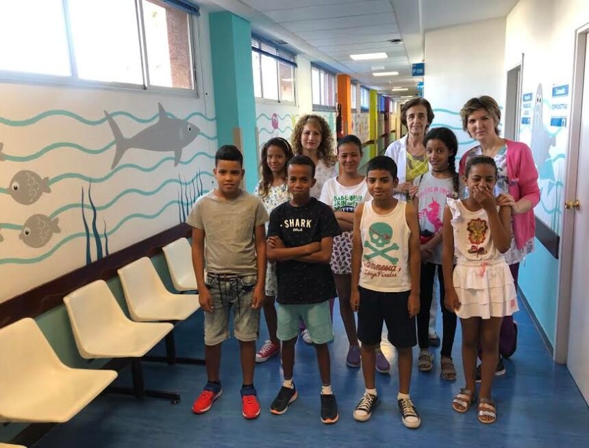 niC3B1os-saharauis-mostoles MÓSTOLES/ Los menores saharauis de acogida se someten a una revisión general en el Hospital Universitario | Noticias para Municipios