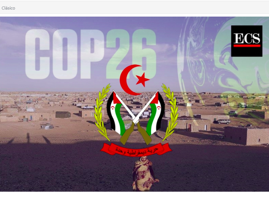 La República Saharaui presenta su plan sobre el clima en la COP26 de Glasgow