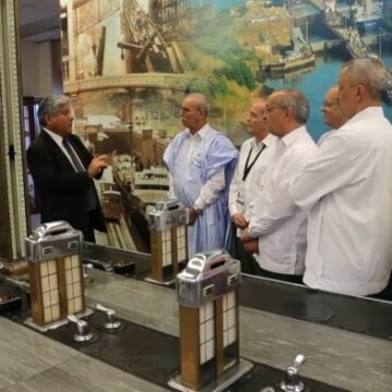 Presidente saharaui visita las instalaciones del Canal de Panamá | Sahara Press Service