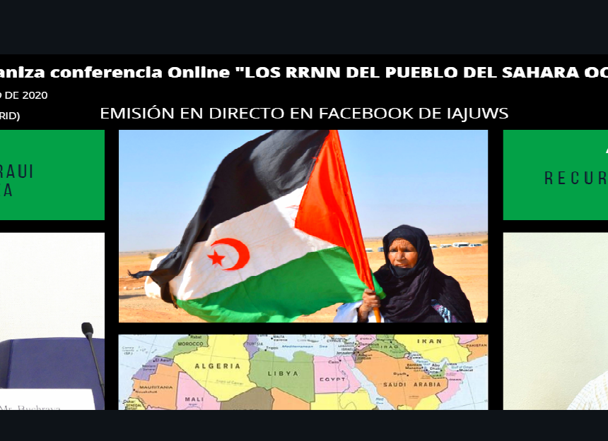 Conferencia online: “LOS RECURSOS NATURALES DEL PUEBLO DEL SAHARA OCCIDENTAL” | Sahara Press Service