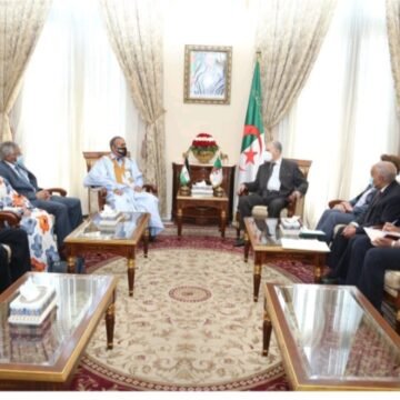 Recibe el Presidente del Consejo de la Nación de Argelia a una delegación del parlamento saharaui | Sahara Press Service