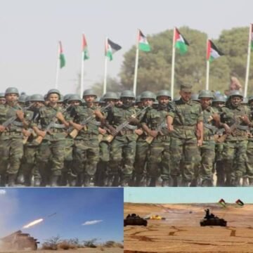 Fuerzas saharauis lanzan intensos ataques a la 5ª Batería del 12 Batallón enemigo en la zona de Galb Nass, en el sector de Auserd | Sahara Press Service