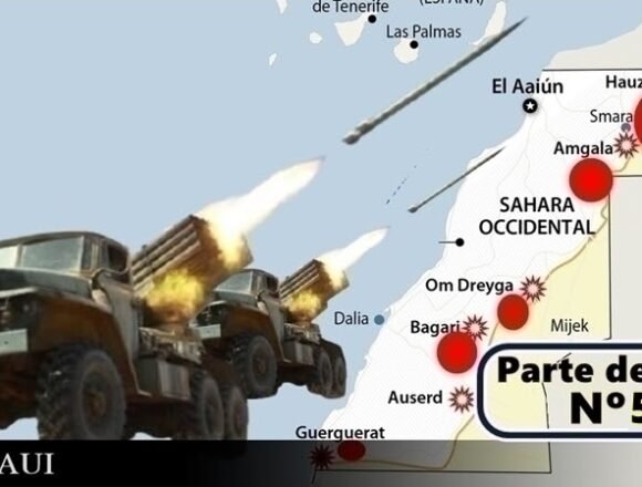 Parte de Guerra N.º 586. Guerra del Sáhara Occidental