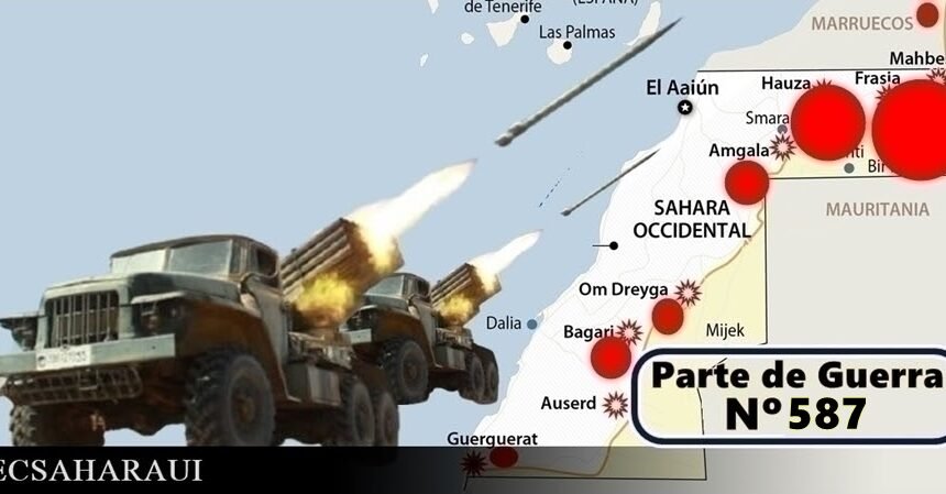 partedeguerraELPS.ecsaharaui-8 Parte de Guerra Nº 587. Guerra del Sáhara Occidental.
