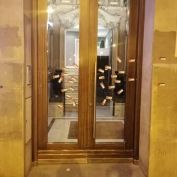 El PSN denuncia pegatinas de apoyo al pueblo saharaui en la puerta de su sede de Pamplona – Diario de Noticias de Navarra | #LaTraiciónDeSánchez