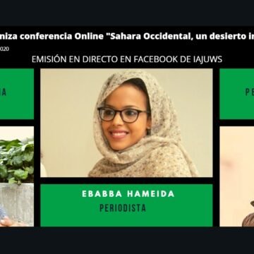 IAJUWS dedica su 5ª conferencia online al periodismo en el Sahara Occidental 