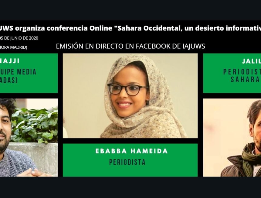 periodistas_saharauis_confrencia IAJUWS dedica su 5.ª conferencia online al rol de periodistas y comunicadores en la lucha del pueblo saharaui por la autodeterminación e independencia | Sahara Press Service